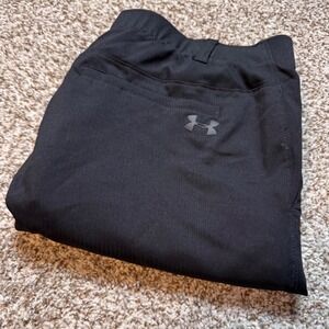 Under Armour The Showdown Golf Pants Men's 36x30 Black Straight Leg Flat Front